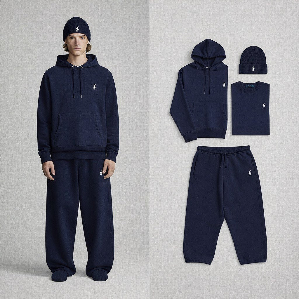 RL™ – Essentials Baggy Coordinated Set (Hoodie, Joggers, Beanie, T-Shirt)