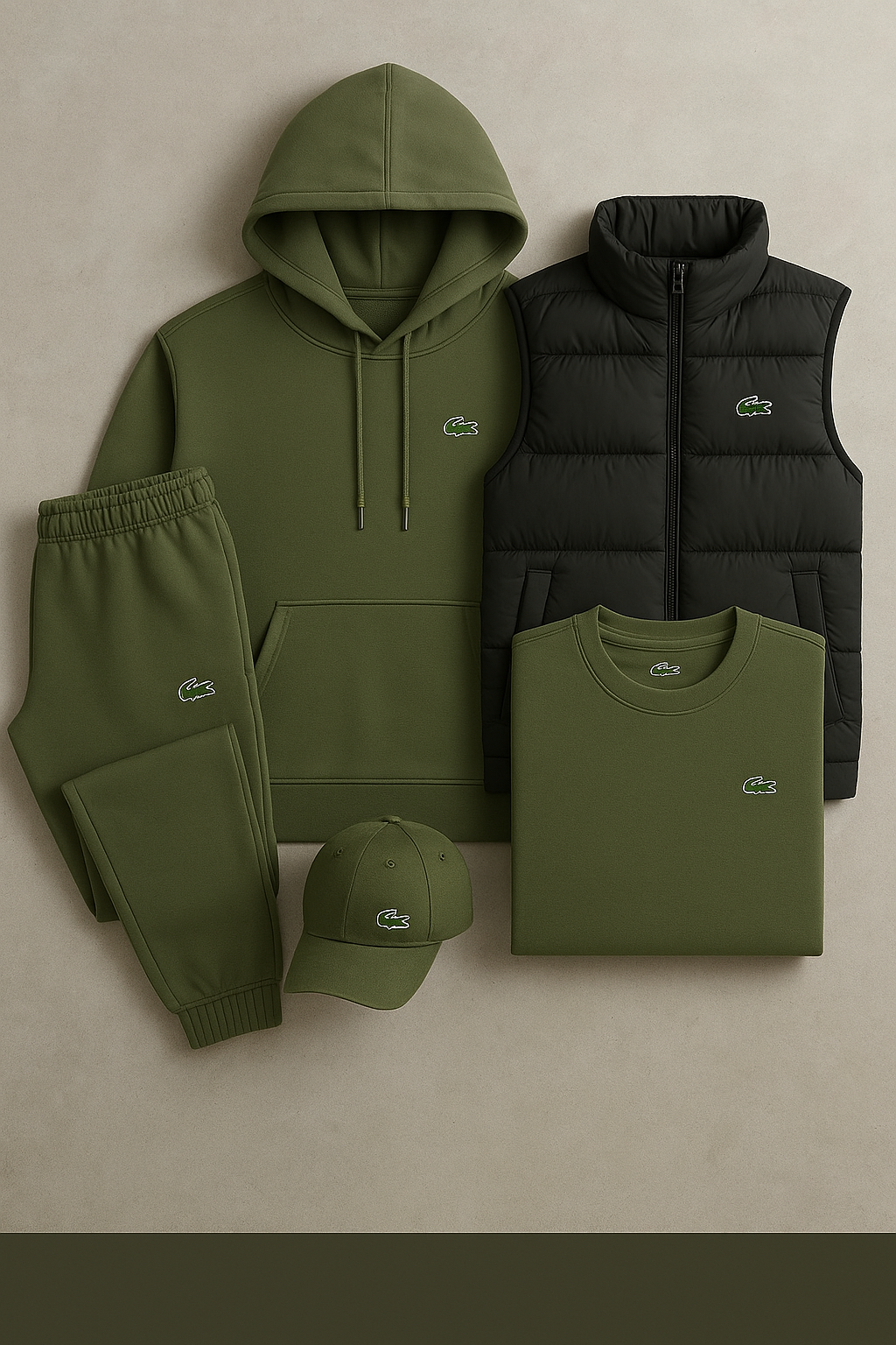 LC Set Premium – Hoodie, Pants, T-shirt, Vest and Cap